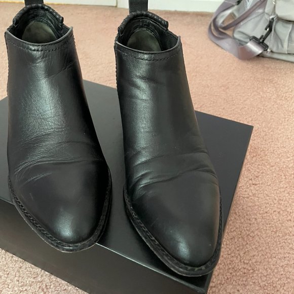 Alexander Wang Black Kori Ankle Boots - Picture 3 of 8